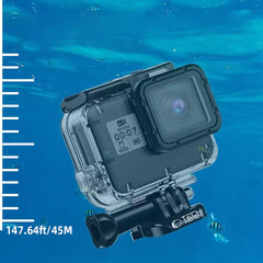 TECH-PROTECT GA200 COQUE ÉTANCHE GOPRO HERO 5 / 6 / 7 TRANSPARENTE