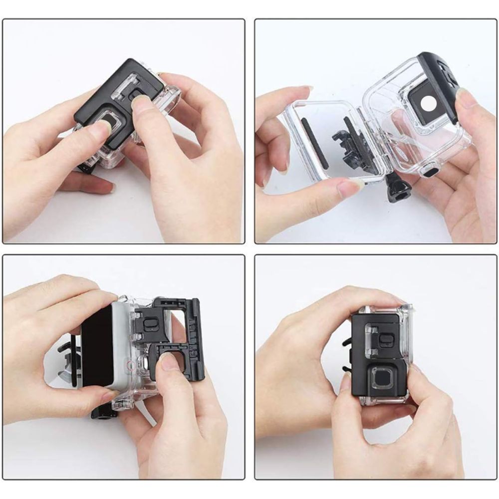 TECH-PROTECT GA200 COQUE ÉTANCHE GOPRO HERO 5 / 6 / 7 TRANSPARENTE