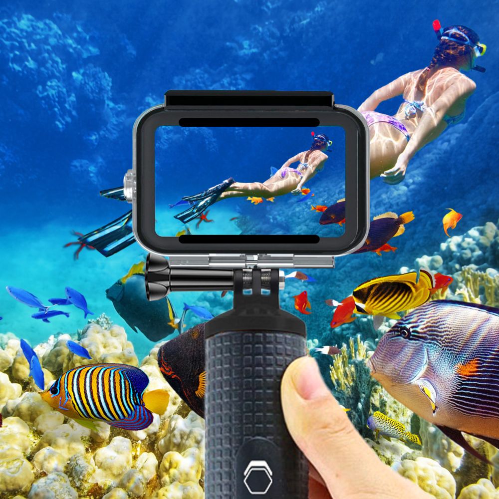 TECH-PROTECT GA200 COQUE ÉTANCHE GOPRO HERO 9 / 10 / 11 / 12 / 13 TRANSPARENTE
