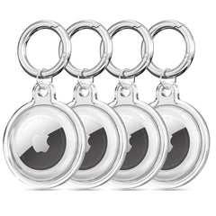 EMBALLAGE TECH-PROTECT ICON 4-PACK APPLE AIRTAG TRANSPARENT