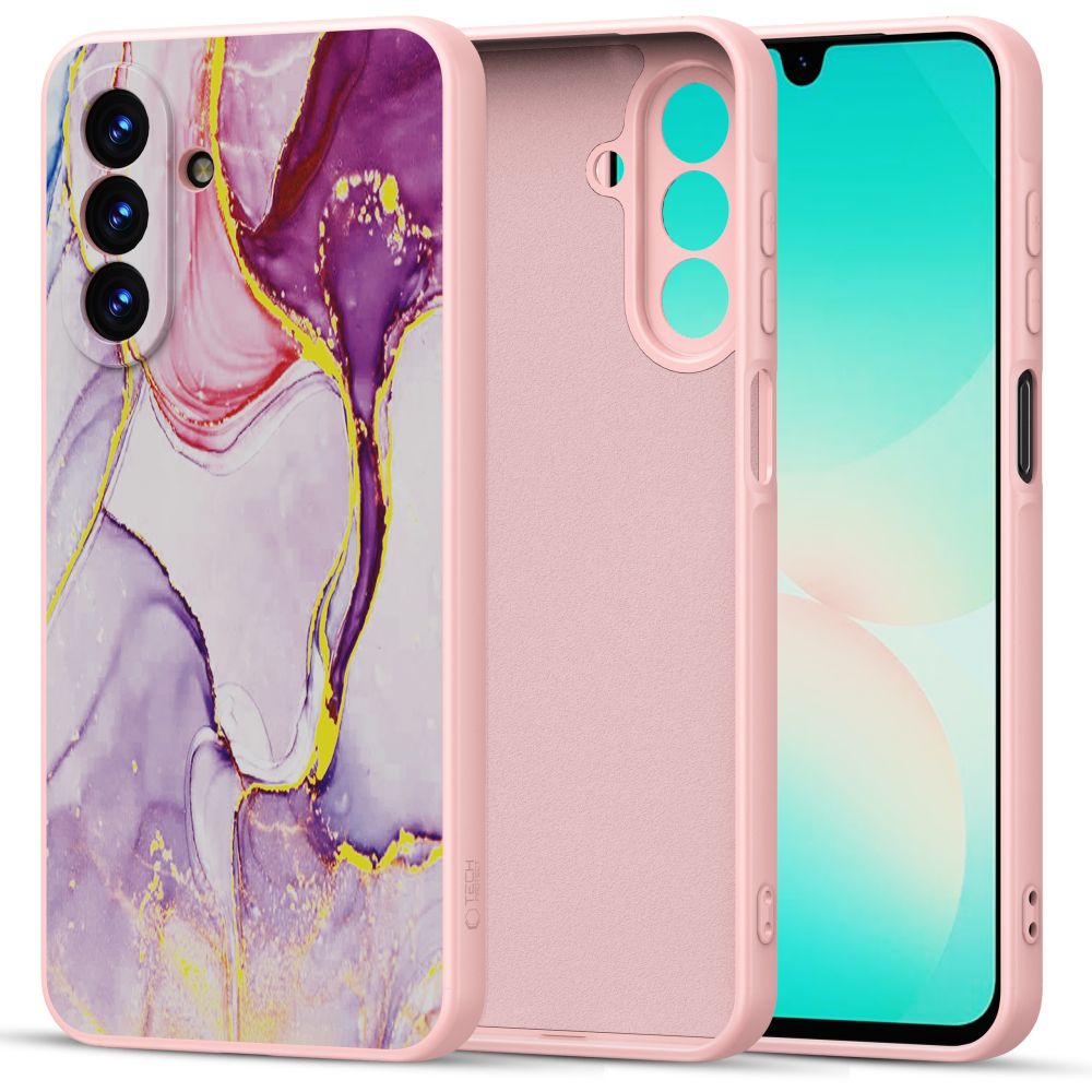COUVERTURE TECH-PROTECT ICON GALAXY A26 5G MARBRE