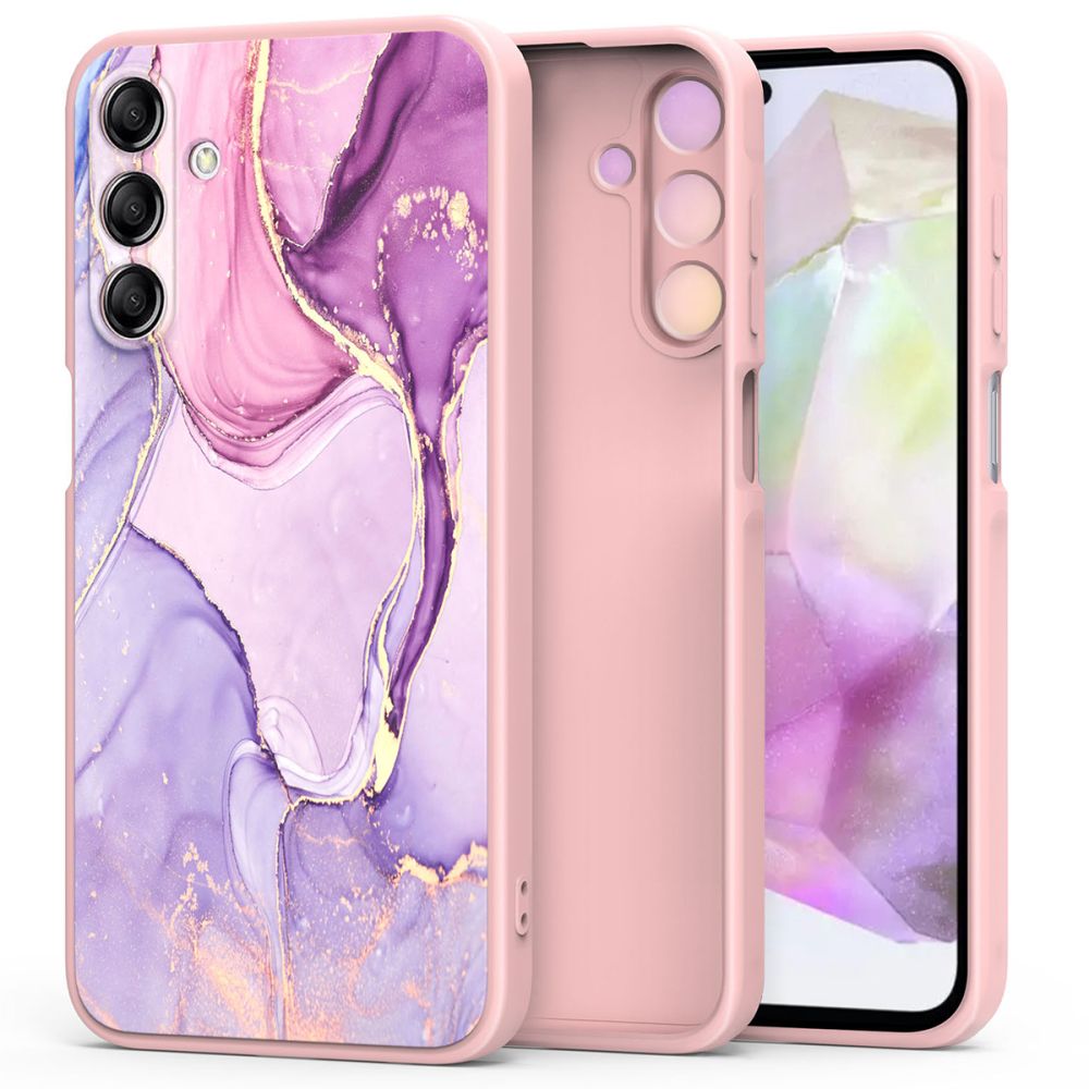 COUVERTURE TECH-PROTECT ICON GALAXY A35 5G MARBRE