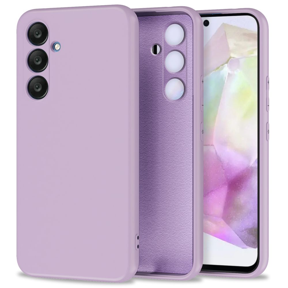 COUVERTURE TECH-PROTECT ICON GALAXY A35 5G VIOLET