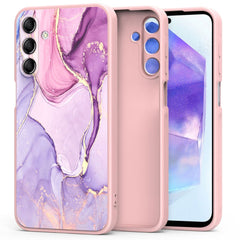 COUVERCLE TECH-PROTECT ICON GALAXY A55 5G MARBRE
