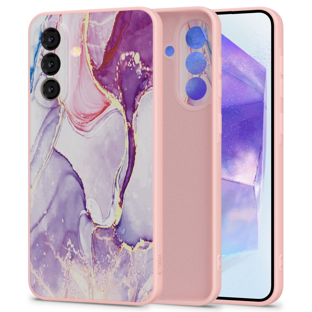 COUVERTURE TECH-PROTECT ICON GALAXY A56 5G MARBRE