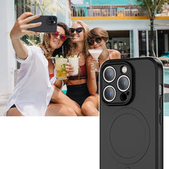 COQUE POUR IPHONE 13 MAGSAFE HEYCASE ICON NOIR