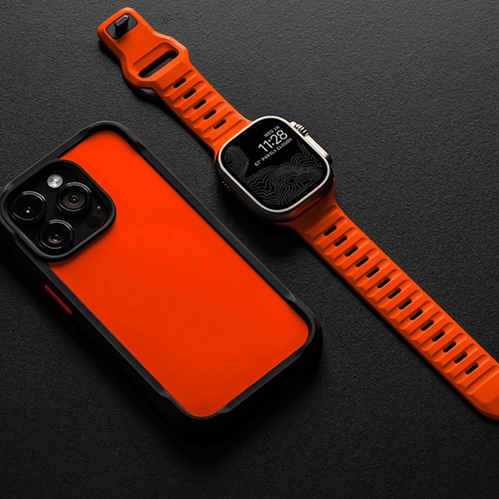 BRACELET DOOP ICONBAND LINE APPLE WATCH 6 / 7 / 8 / 9 / 10 / SE / ULTRA 1 / 2 (44 / 45 / 46 / 49 MM) NOIR