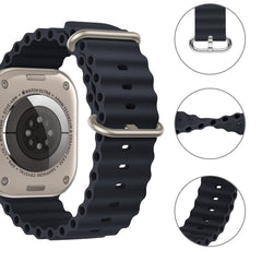 BRACELET DOOP ICONBAND PRO POUR APPLE WATCH 6 / 7 / 8 / 9 / 10 / SE / ULTRA 1 / 2 (44 / 45 / 46 / 49 MM) NOIR