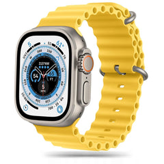 BRACELET DOOP ICONBAND PRO POUR APPLE WATCH 6 / 7 / 8 / 9 / 10 / SE / ULTRA 1 / 2 (44 / 45 / 46 / 49 MM) JAUNE