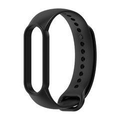 BRACELET EN SILICONE POUR XIAOMI MI BAND 5 / 6 / 6 NFC / 7 HEYBAND ICON NOIR