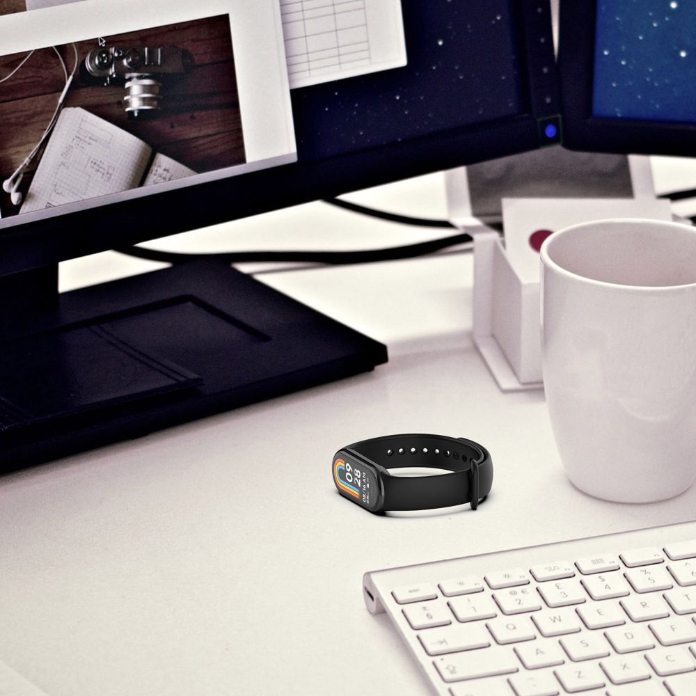 BRACELET EN SILICONE POUR XIAOMI MI BAND 8 / 9 / NFC HEYBAND ICON VERT ARMÉE