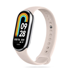 BRACELET EN SILICONE POUR XIAOMI MI BAND 8 / 9 / NFC HEYBAND ICON BEIGE