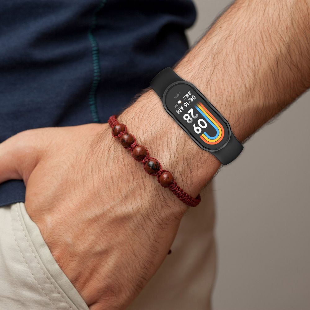 BRACELET EN SILICONE POUR XIAOMI MI BAND 8 / 9 / NFC HEYBAND ICON MARINE