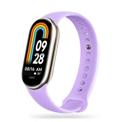 BRACELET EN SILICONE POUR XIAOMI MI BAND 8 / 9 / NFC HEYBAND ICON VIOLET