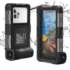 COQUE ÉTANCHE TECH-PROTECT IPX8 UNIVERSAL POUR PLONGÉE NOIRE