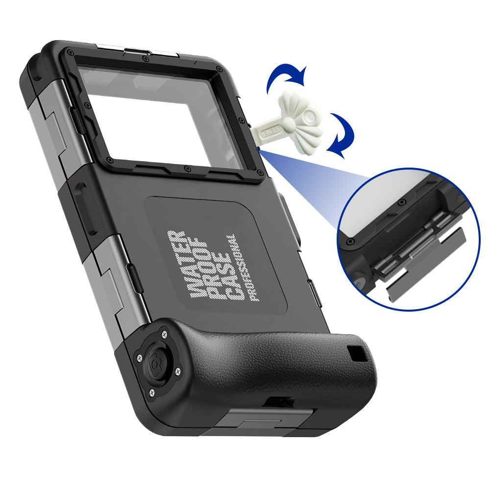 COQUE ÉTANCHE TECH-PROTECT IPX8 UNIVERSAL POUR PLONGÉE NOIRE