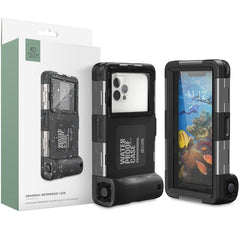 COQUE ÉTANCHE TECH-PROTECT IPX8 UNIVERSAL POUR PLONGÉE NOIRE