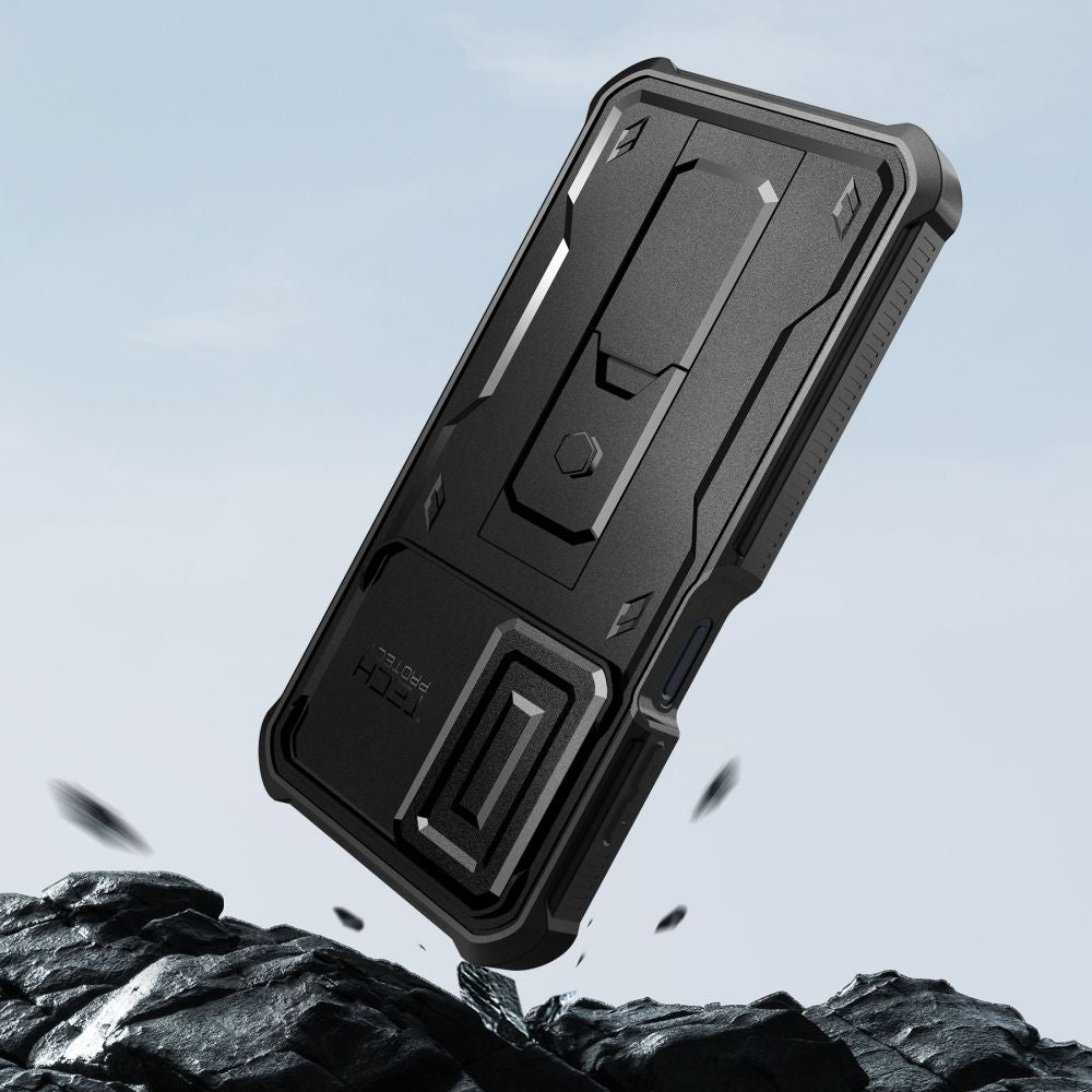 COQUE TECH-PROTECT KEVLAR CAM+ GALAXY A16 4G / 5G NOIRE