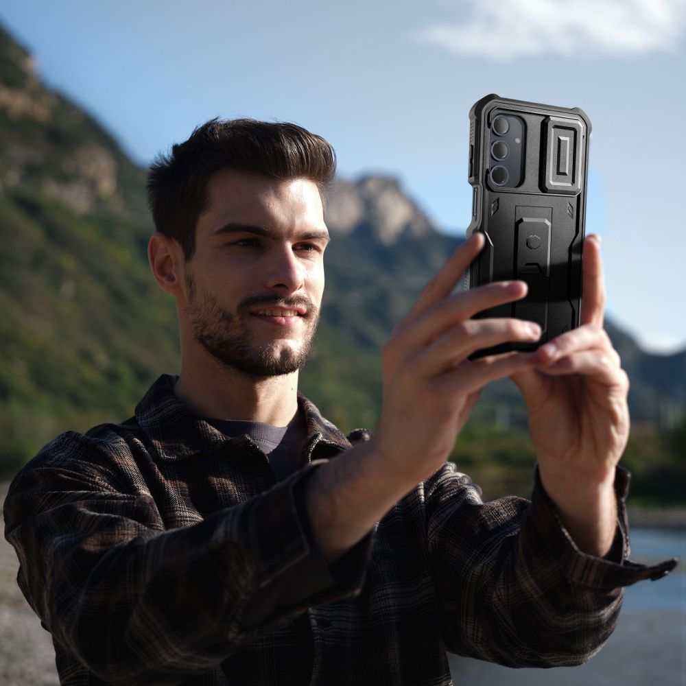 COQUE TECH-PROTECT KEVLAR CAM+ GALAXY A16 4G / 5G NOIRE