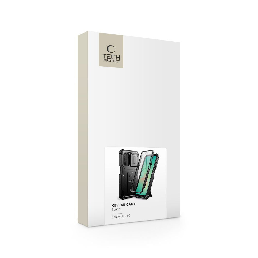TECH-PROTECT KEVLAR CAM+ GALAXY A26 5G NOIR