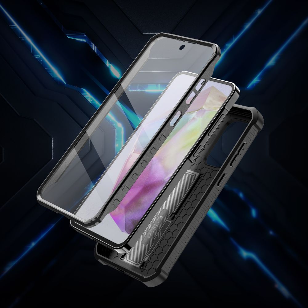 COUVERTURE TECH-PROTECT KEVLAR CAM+ GALAXY A36 5G NOIR