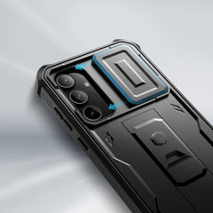 COUVERCLE TECH-PROTECT KEVLAR CAM+ GALAXY A55 5G NOIR