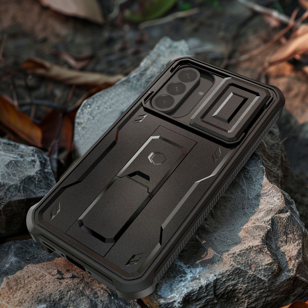 COUVERCLE TECH-PROTECT KEVLAR CAM+ GALAXY A56 5G NOIR
