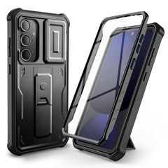 COUVERTURE TECH-PROTECT KEVLAR CAM+ GALAXY S24 FE NOIR