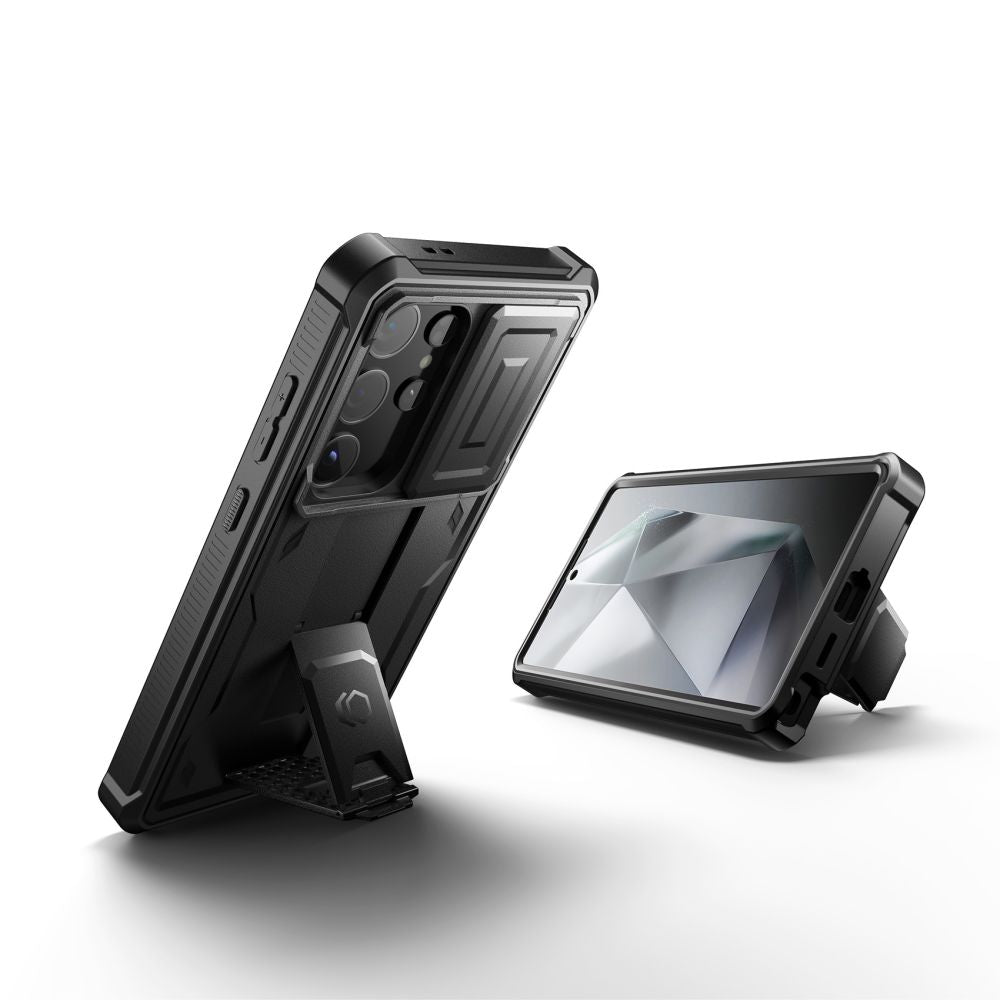 COUVERCLE TECH-PROTECT KEVLAR CAM+ GALAXY S24 ULTRA NOIR