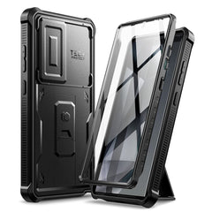 COUVERCLE TECH-PROTECT KEVLAR CAM+ GALAXY S24 ULTRA NOIR