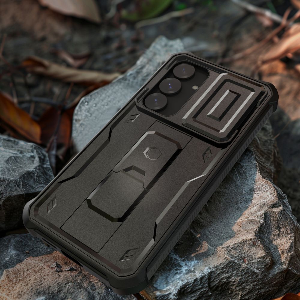 COUVERCLE TECH-PROTECT KEVLAR CAM+ GALAXY S25 NOIR