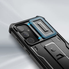 COUVERCLE TECH-PROTECT KEVLAR CAM+ GALAXY S25+ PLUS NOIR