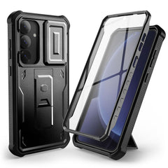 COUVERCLE TECH-PROTECT KEVLAR CAM+ GALAXY S25+ PLUS NOIR