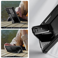 COUVERTURE TECH-PROTECT KEVLAR CAM+ GALAXY S25 ULTRA NOIR