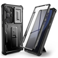 COUVERTURE TECH-PROTECT KEVLAR CAM+ GALAXY S25 ULTRA NOIR