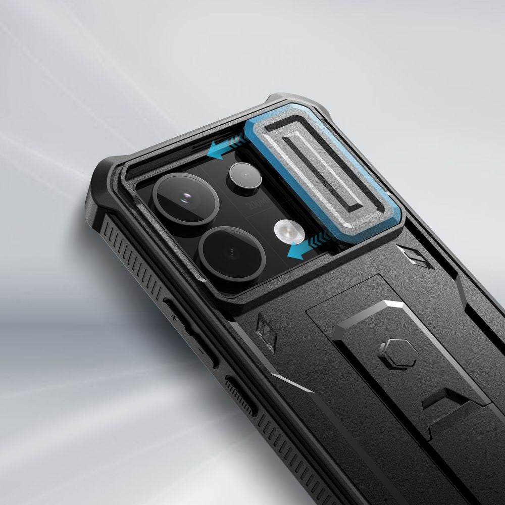 COUVERCLE TECH-PROTECT KEVLAR CAM+ XIAOMI REDMI NOTE 13 PRO 5G / POCO X6 5G NOIR
