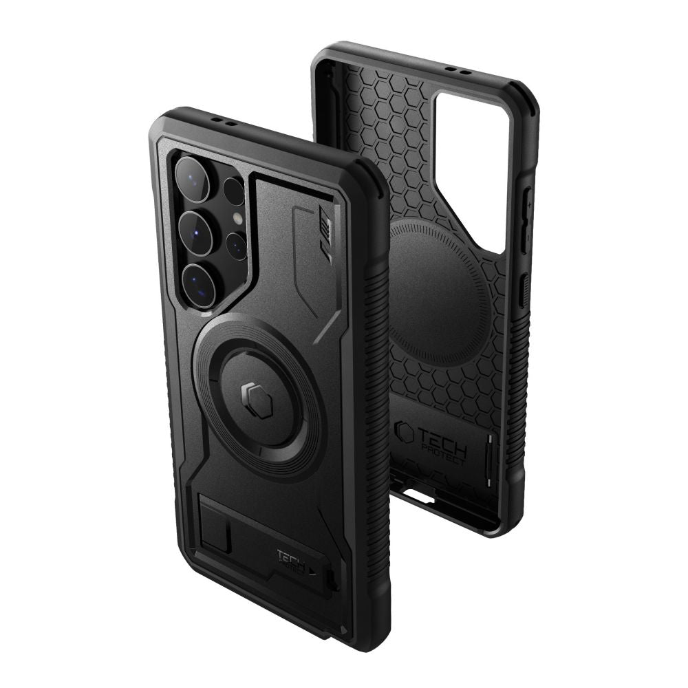 COUVERTURE TECH-PROTECT KEVLAR MAGSAFE+ GALAXY S24 ULTRA NOIR