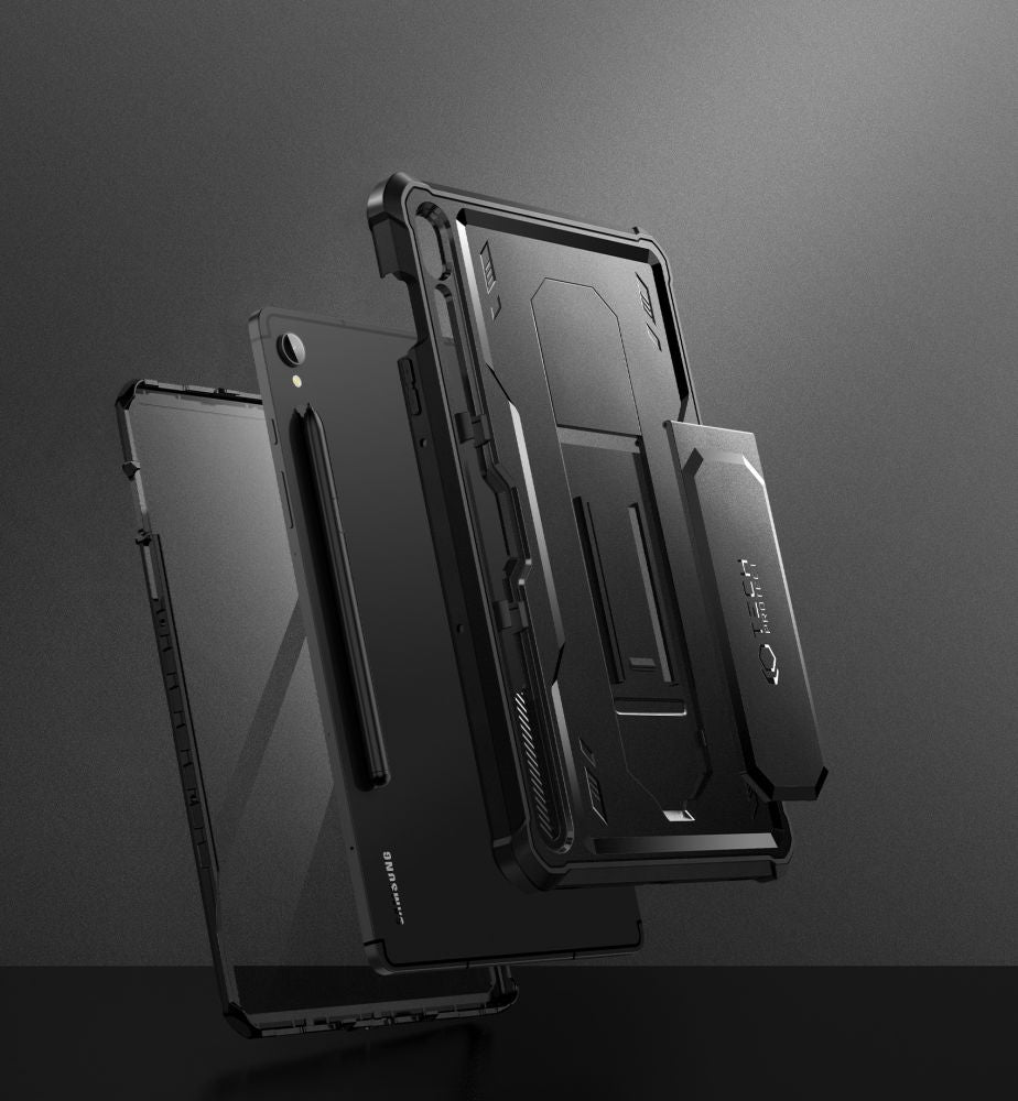 COUVERTURE / ÉTUI POUR SAMSUNG GALAXY TAB S9 11.0 X710 / X716B TECH-PROTECT KEVLAR PRO NOIR