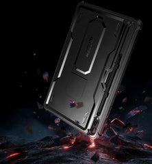 COUVERTURE / ÉTUI POUR SAMSUNG GALAXY TAB S9+ PLUS 12.4 X810 / X816B TECH-PROTECT KEVLAR PRO NOIR