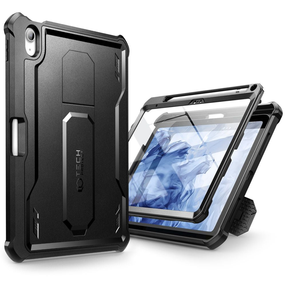 COUVERTURE / ÉTUI POUR IPAD 10,9” 10 / 2022 / 11” 11 / 2025 TECH-PROTECT KEVLAR PRO NOIR