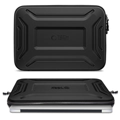 COQUE RÉSISTANTE TECH-PROTECT KEVLAR POUR ORDINATEUR PORTABLE 13-14 NOIR