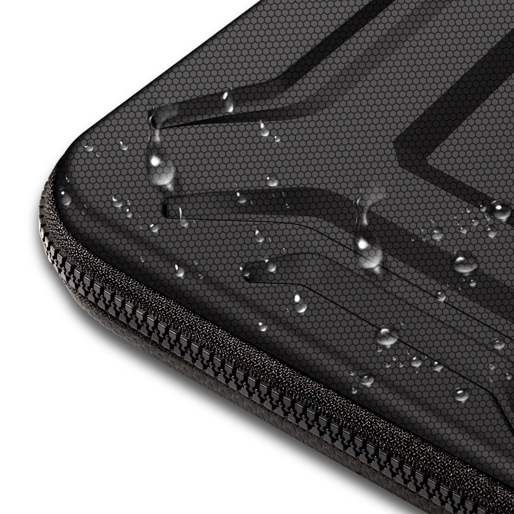 COQUE RÉSISTANTE TECH-PROTECT KEVLAR POUR ORDINATEUR PORTABLE 13-14 NOIR