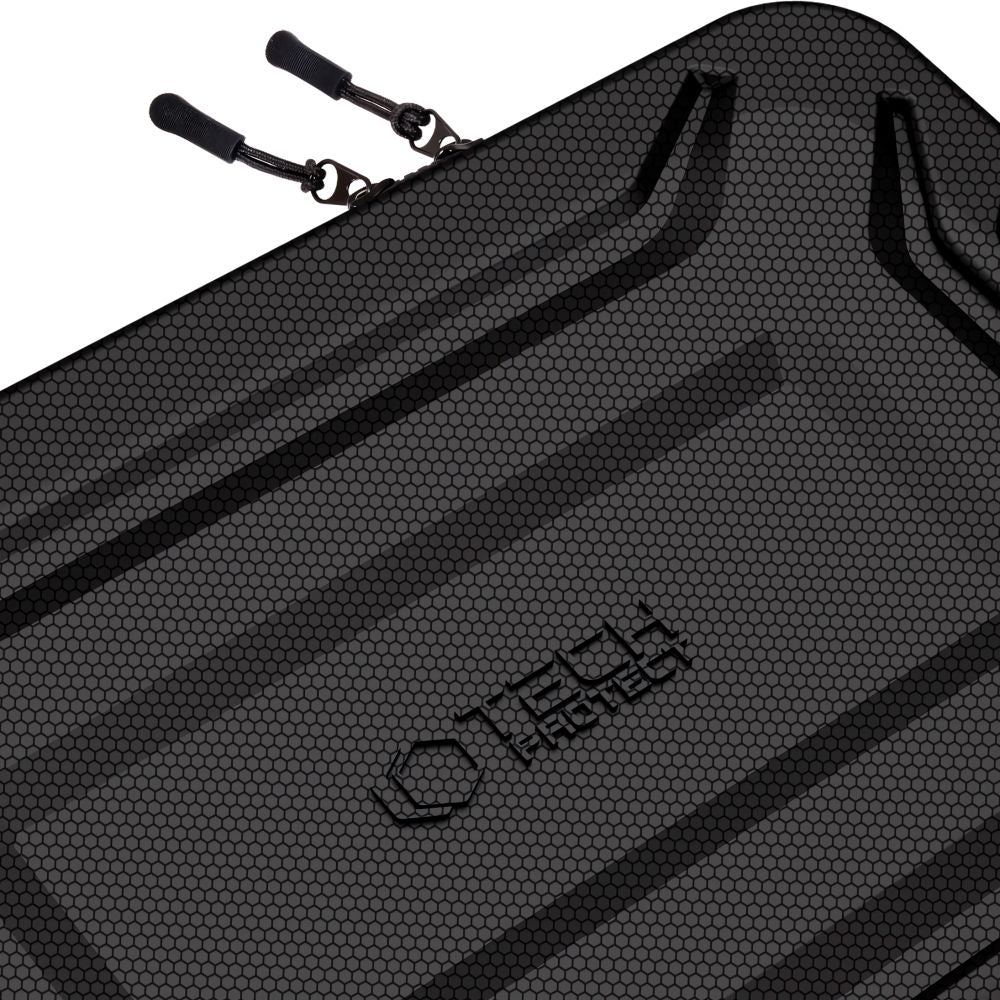COQUE RÉSISTANTE TECH-PROTECT KEVLAR POUR ORDINATEUR PORTABLE 13-14 NOIR