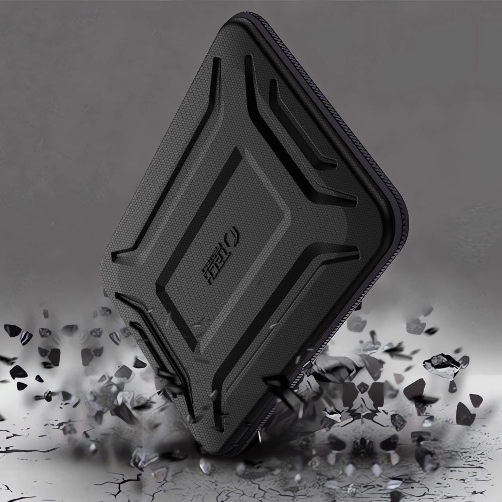 COQUE RÉSISTANTE TECH-PROTECT KEVLAR POUR ORDINATEUR PORTABLE 13-14 NOIR