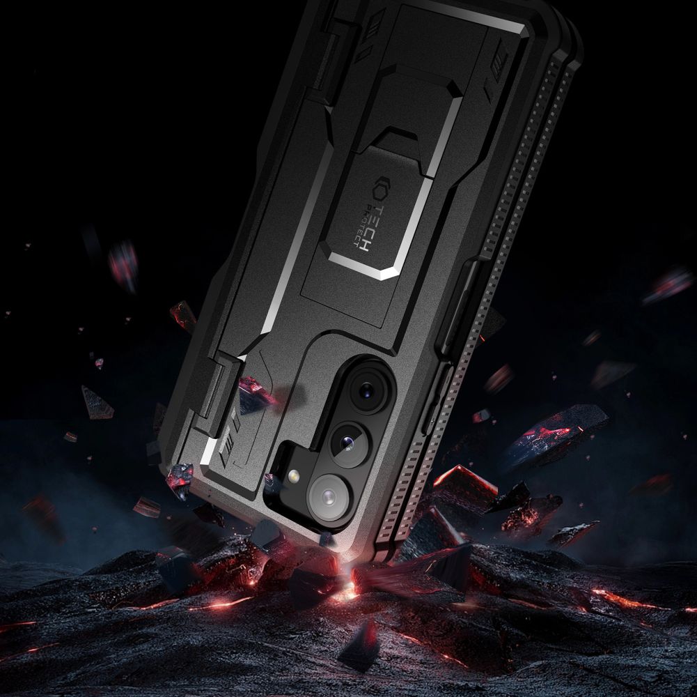 COUVERTURE TECH-PROTECT KEVLAR PRO PEN GALAXY Z FOLD 5 NOIR