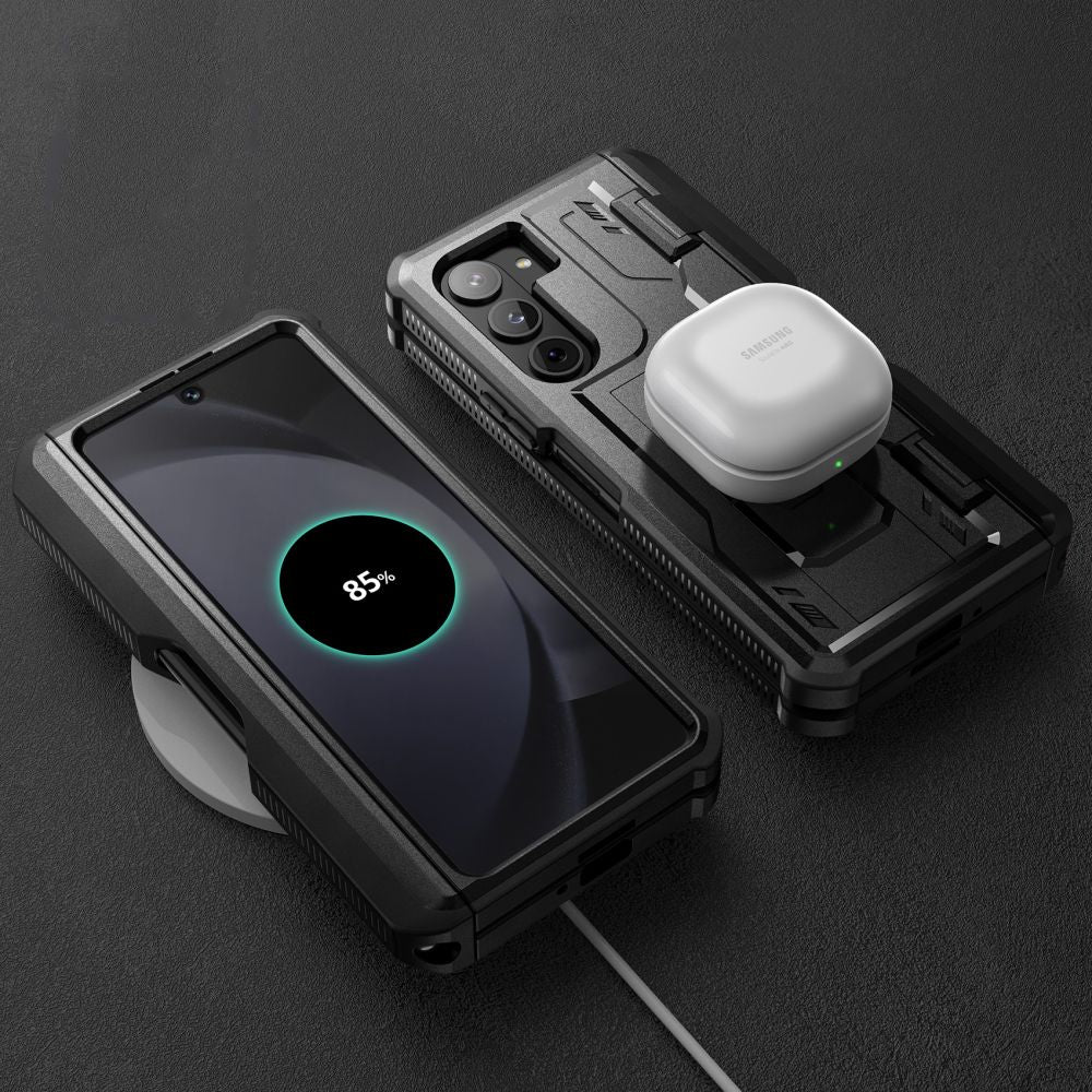 COUVERTURE TECH-PROTECT KEVLAR PRO PEN GALAXY Z FOLD 5 NOIR