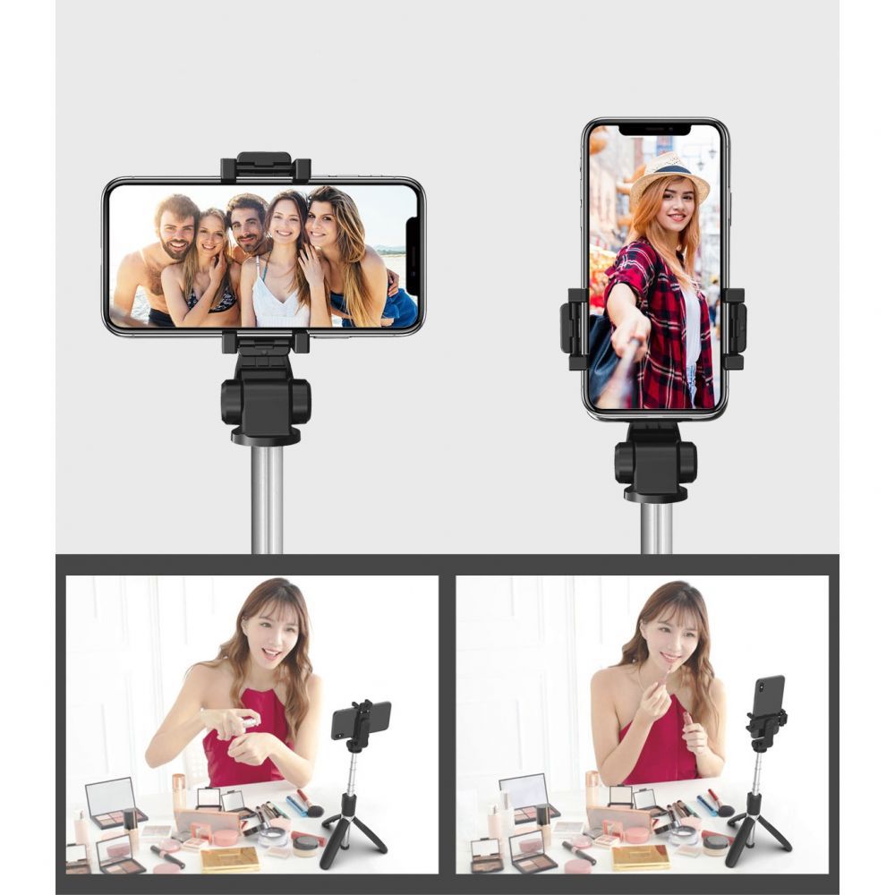 BÂTON SELFIE TECH-PROTECT L02S TRÉPIED SELFIE SANS FIL NOIR