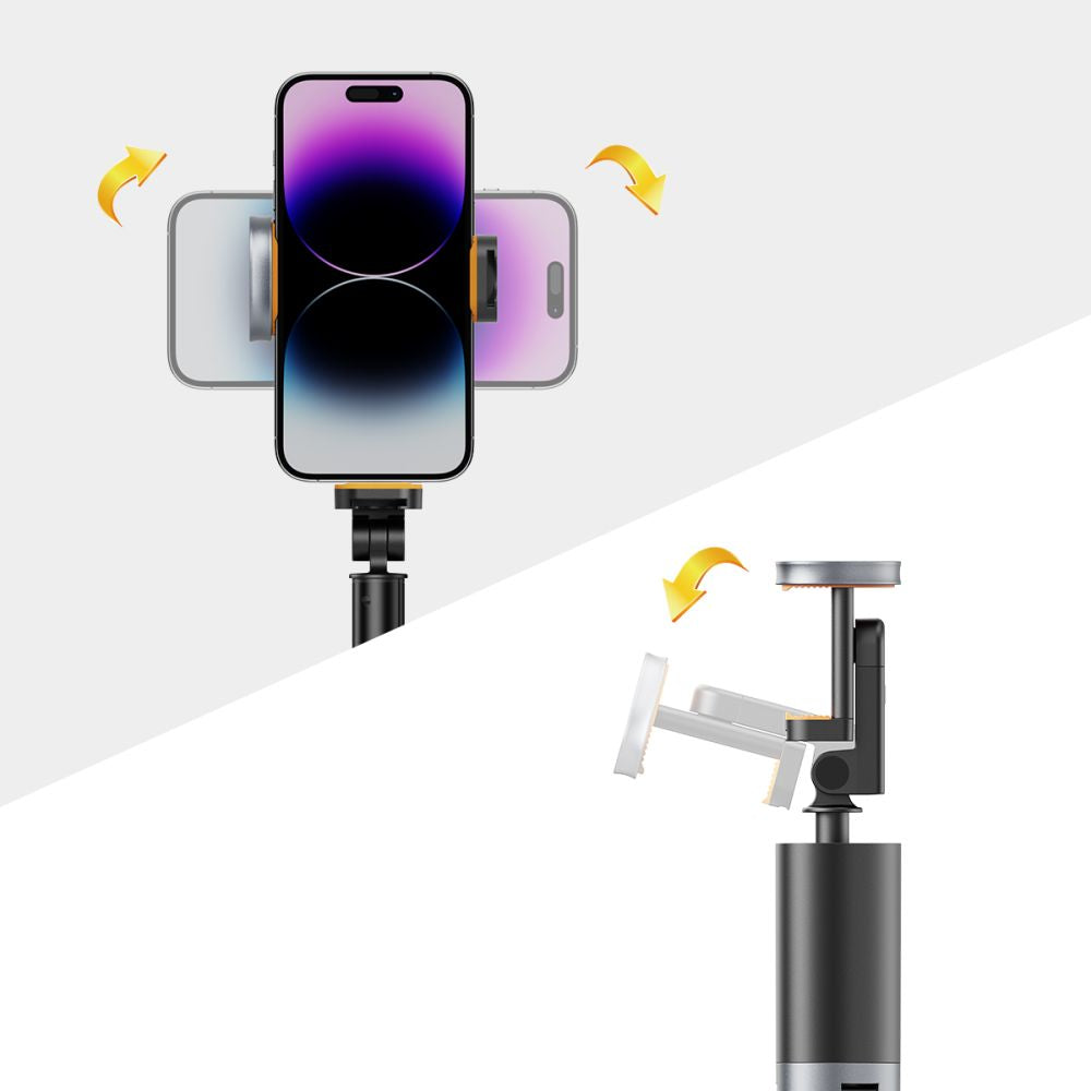 BÂTON SELFIE TECH-PROTECT L08S TRÉPIED SELFIE BLUETOOTH NOIR