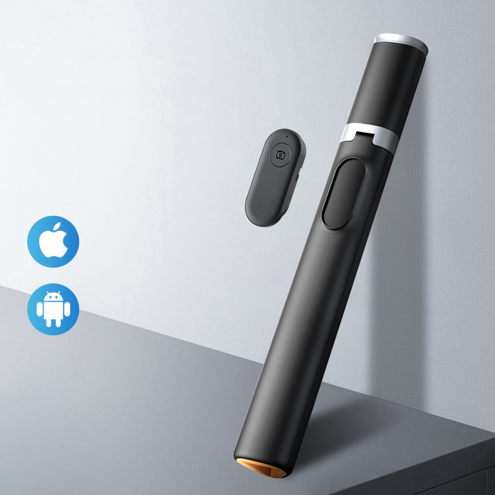 BÂTON SELFIE TECH-PROTECT L08S TRÉPIED SELFIE BLUETOOTH NOIR