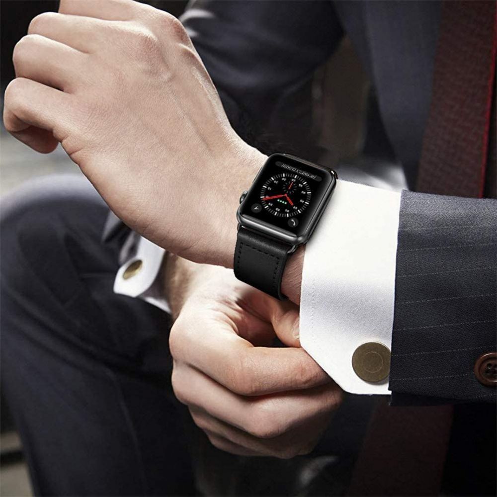 BRACELET TECH-PROTECT LEATHERFIT SAMSUNG GALAXY WATCH ULTRA (47 MM) MARRON